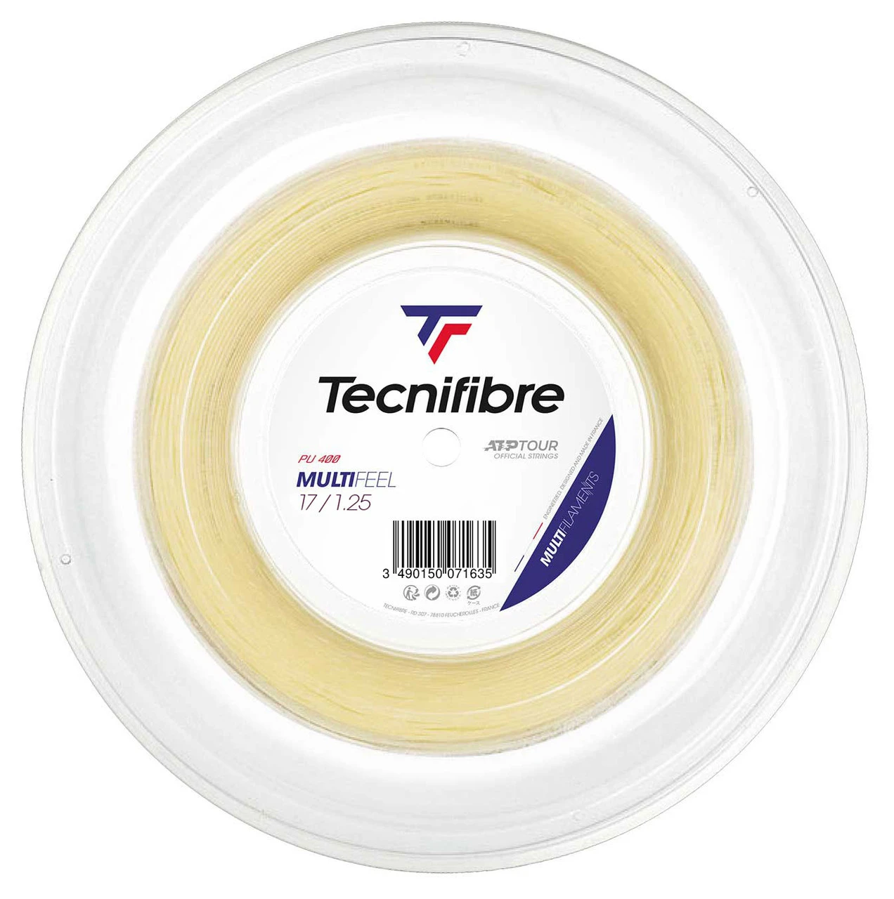 Tecnifibre Multifeel 17 1.25mm 200M Reel 1 Tecnifibre Multifeel 17 1.25mm 200M Reel