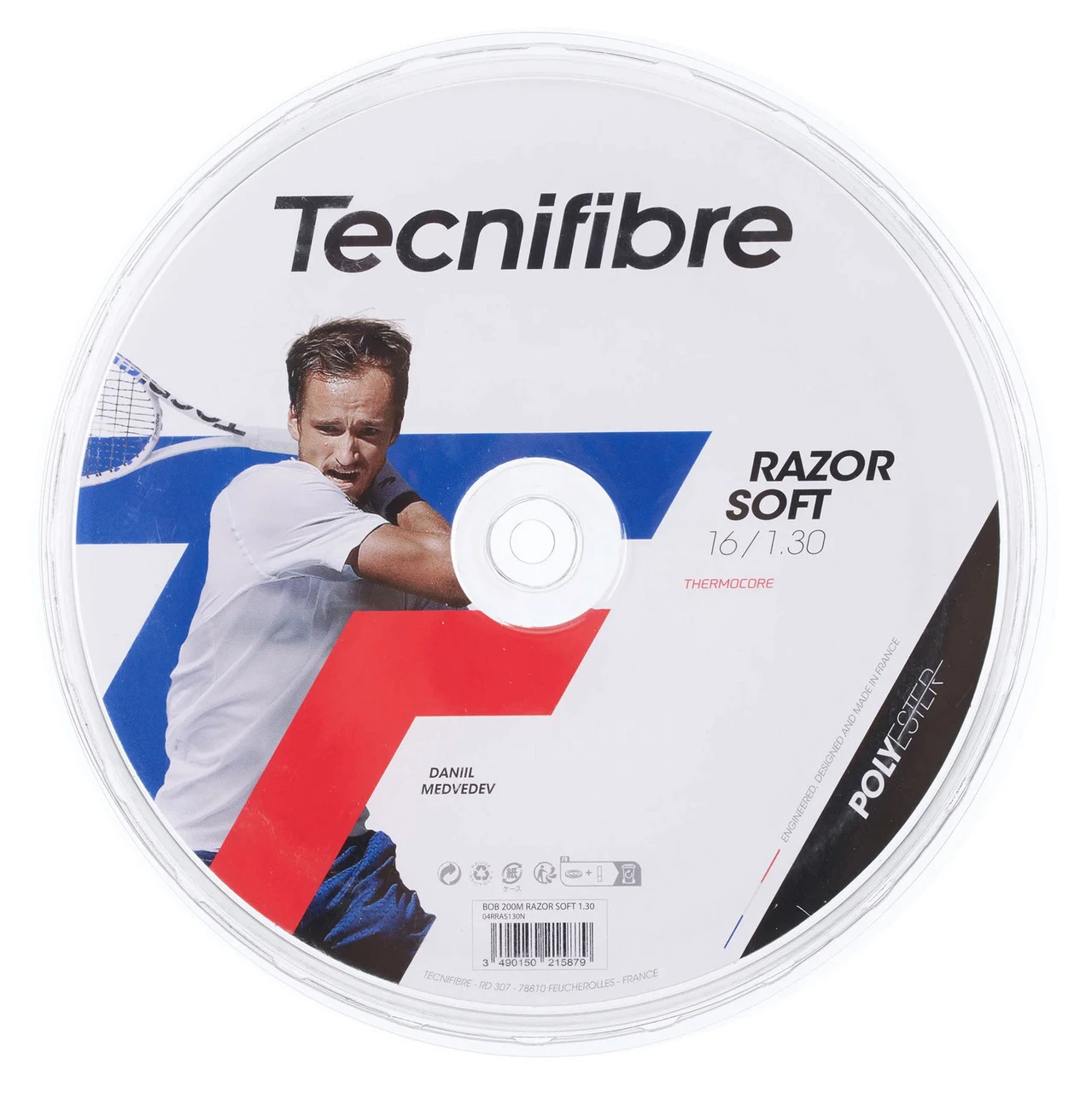 Tecnifibre Razor Soft 16 1.30mm 200M Reel 1 Tecnifibre Razor Soft 16 1.30mm 200M Reel